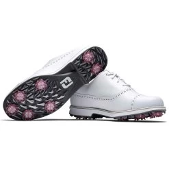 FootJoy Women's Premiere Series Cap Toe Golf Shoes White -Pro Golf Shop footjoy womens premiere series golf shoes white cap toe combo itempicture