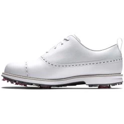FootJoy Women's Premiere Series Cap Toe Golf Shoes White -Pro Golf Shop footjoy womens premiere series golf shoes white cap toe instep itempicture