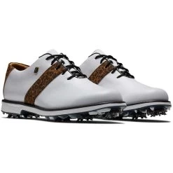 FootJoy Women's Premiere Series Golf Shoes White/Leopard 12 FootJoy Women's Premiere Series Golf Shoes White/Leopard -Pro Golf Shop footjoy womens premiere series golf shoes white leopard 99041 pair itempicture