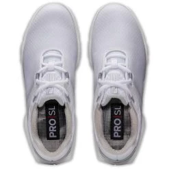 FootJoy Women's Pro SL Sport Golf Shoes White/White 15 FootJoy Women's Pro SL Sport Golf Shoes White/White -Pro Golf Shop footjoy womens pro sl sport golf shoes white white 98144 top itempicture