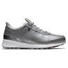 FootJoy Women's Stratos Golf Shoes Grey -Pro Golf Shop footjoy womens stratos golf shoes grey profile itempicture