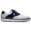 FootJoy Women's Traditions SL Golf Shoes White/Navy 2 FootJoy Women's Traditions SL Golf Shoes White/Navy -Pro Golf Shop footjoy womens traditions sl golf shoes white navy 97899 profile itempicture