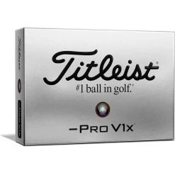 Titleist Pro V1x Left Dash Personalized Golf Balls