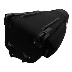 Caddy Daddy Phoenix Golf Travel Bag Cover -Pro Golf Shop golf travel bag caddydaddy phoenix travel bag black laydown back itempicture