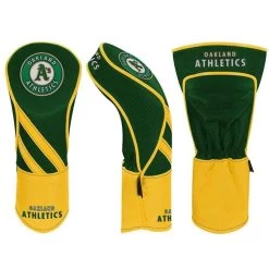 Team Effort MLB Driver Headcover -Pro Golf Shop mcarthur sports mlb driver headcover oakland athletics