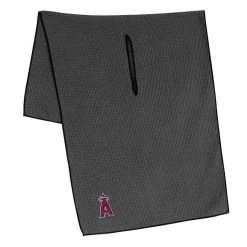 Team Effort MLB 19 X 41 Grey Microfiber Towel -Pro Golf Shop mcarthur sports mlb grey microfiber towel los angeles angels