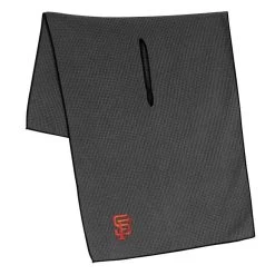 Team Effort MLB 19 X 41 Grey Microfiber Towel -Pro Golf Shop mcarthur sports mlb grey microfiber towel san francisco giants