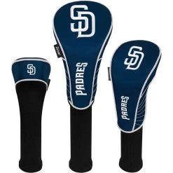Team Effort MLB Set Of 3 Headcovers -Pro Golf Shop mcarthur sports mlb set of 3 headcovers san diego padres