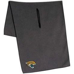 Team Effort NFL 19 X 41 Grey Microfiber Towel -Pro Golf Shop mcarthur sports nfl grey microfiber towel jacksonville jaguars
