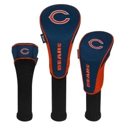 Team Effort NFL Set Of 3 Headcovers -Pro Golf Shop mcarthur sports nfl set of 3 headcovers chicago bears