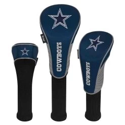 Team Effort NFL Set Of 3 Headcovers -Pro Golf Shop mcarthur sports nfl set of 3 headcovers dallas cowboys