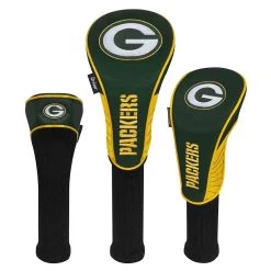 Team Effort NFL Set Of 3 Headcovers -Pro Golf Shop mcarthur sports nfl set of 3 headcovers green bay packers