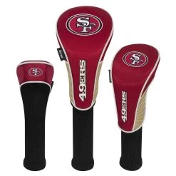 Team Effort NFL Set Of 3 Headcovers -Pro Golf Shop mcarthur sports nfl set of 3 headcovers san francisco 49ers