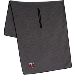 Team Effort MLB 19 X 41 Grey Microfiber Towel -Pro Golf Shop minnesota