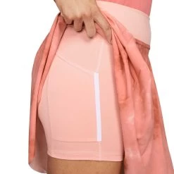 Nike Women's Dri-FIT Long Printed Skort -Pro Golf Shop nike 2022 womens dri fit long printed skort arctic orange phone pocket itempicture