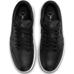 Nike Air Jordan 1 Low G Golf Shoes Black/Black -Pro Golf Shop nike air jordan 1 low g golf shoes black dd9315 003 top itempicture
