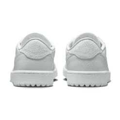 Nike Air Jordan 1 Low G Golf Shoes White/White/Pure Platinum 13 Nike Air Jordan 1 Low G Golf Shoes White/White/Pure Platinum -Pro Golf Shop nike air jordan 1 low g golf shoes white pure platinum dd9315 110 heel itempicture