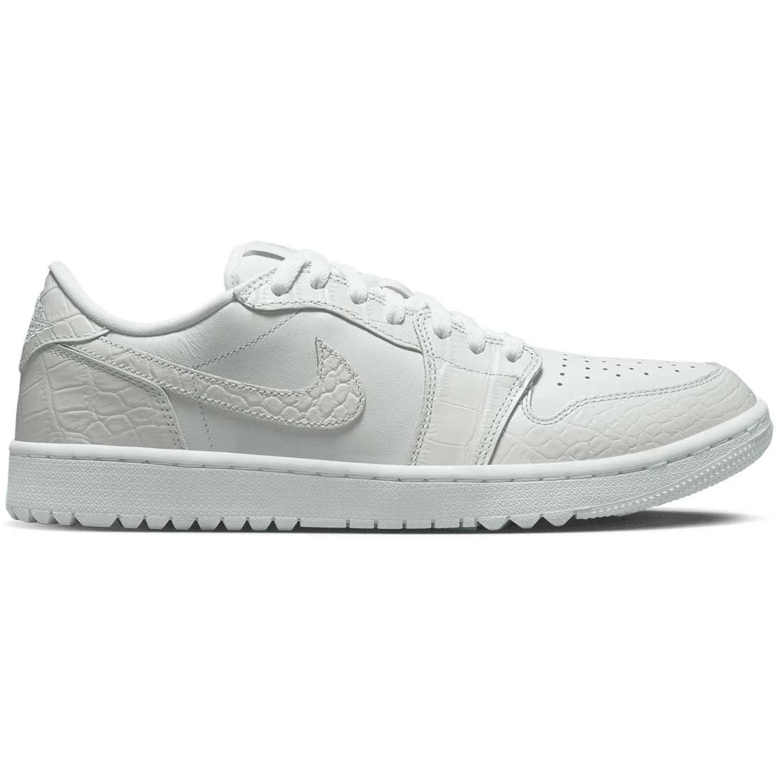 Nike Air Jordan 1 Low G Golf Shoes White/White/Pure Platinum 3 Nike Air Jordan 1 Low G Golf Shoes White/White/Pure Platinum