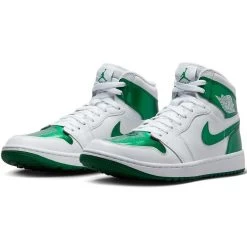 Nike Air Jordan I High G Golf Shoes White/Pine 15 Nike Air Jordan I High G Golf Shoes White/Pine -Pro Golf Shop nike air jordan i high g golf shoes white pine pair itempicture