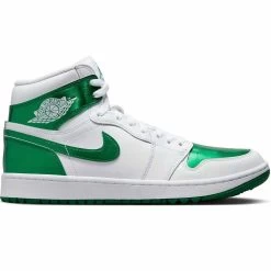 Nike Air Jordan I High G Golf Shoes White/Pine