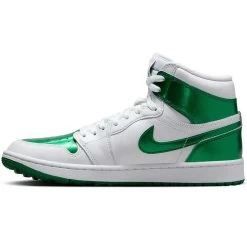 Nike Air Jordan I High G Golf Shoes White/Pine 14 Nike Air Jordan I High G Golf Shoes White/Pine -Pro Golf Shop nike air jordan i high g golf shoes white pine spine itempicture