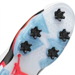 Nike Jordan Retro 6 G Golf Shoes White/Black/Infrared 21 Nike Jordan Retro 6 G Golf Shoes White/Black/Infrared -Pro Golf Shop nike air jordan retro 6 g golf shoes white black infrared detail1 itempicture