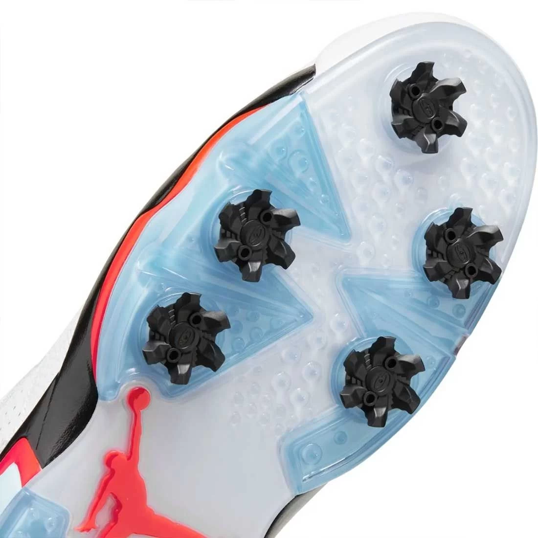 Nike Jordan Retro 6 G Golf Shoes White/Black/Infrared 12 Nike Jordan Retro 6 G Golf Shoes White/Black/Infrared - Image 10