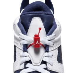 Nike Jordan Retro 6 G Golf Shoes White/Midnight Navy/Varsity Red -Pro Golf Shop nike air jordan retro 6 g golf shoes white midnight navy varsity red detail1 itempicture
