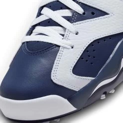 Nike Jordan Retro 6 G Golf Shoes White/Midnight Navy/Varsity Red -Pro Golf Shop nike air jordan retro 6 g golf shoes white midnight navy varsity red detail3 itempicture