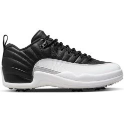 Nike Air Jordan XII Low G Golf Shoes Black/White/Varsity Red