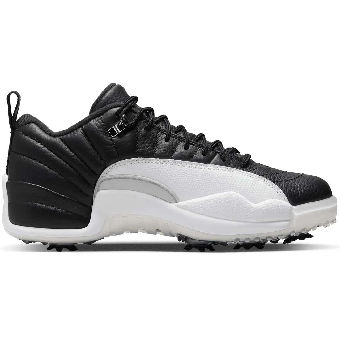 Nike Air Jordan XII Low G Golf Shoes Black/White/Varsity Red 5 Nike Air Jordan XII Low G Golf Shoes Black/White/Varsity Red - Image 3