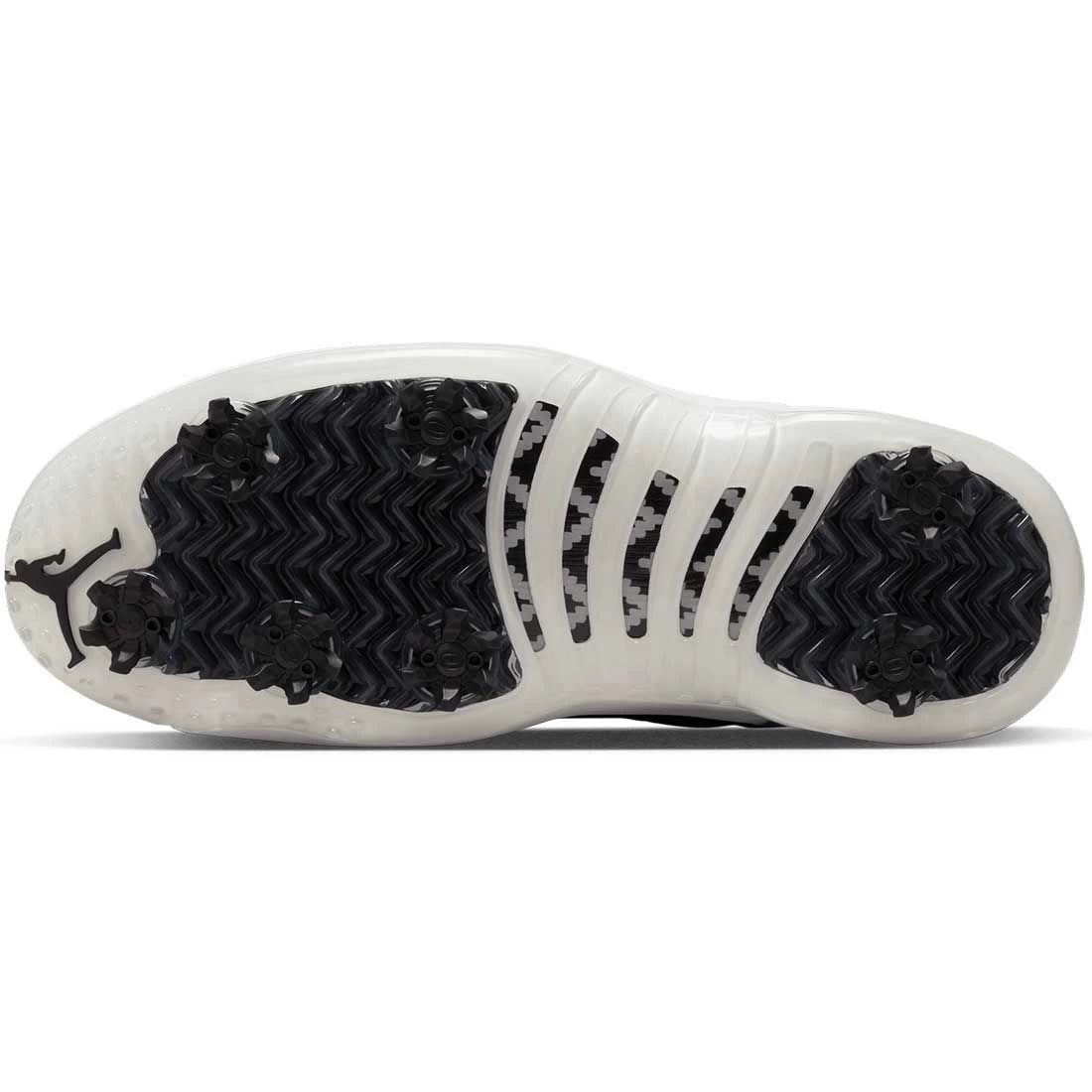 Nike Air Jordan XII Low G Golf Shoes Black/White/Varsity Red 4 Nike Air Jordan XII Low G Golf Shoes Black/White/Varsity Red - Image 2