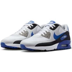 Nike Air Max 90 G Golf Shoes White/Game Royal -Pro Golf Shop nike air max 90 g golf shoes white game royal black pair itempicture