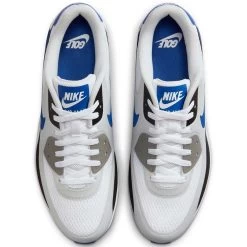 Nike Air Max 90 G Golf Shoes White/Game Royal -Pro Golf Shop nike air max 90 g golf shoes white game royal black top itempicture
