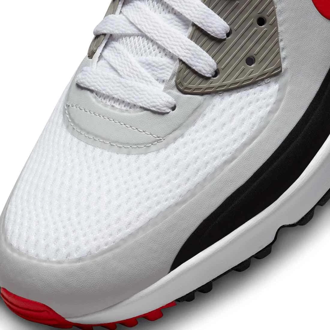 Nike Air Max 90 G Golf Shoes White/University Red 8 Nike Air Max 90 G Golf Shoes White/University Red - Image 6