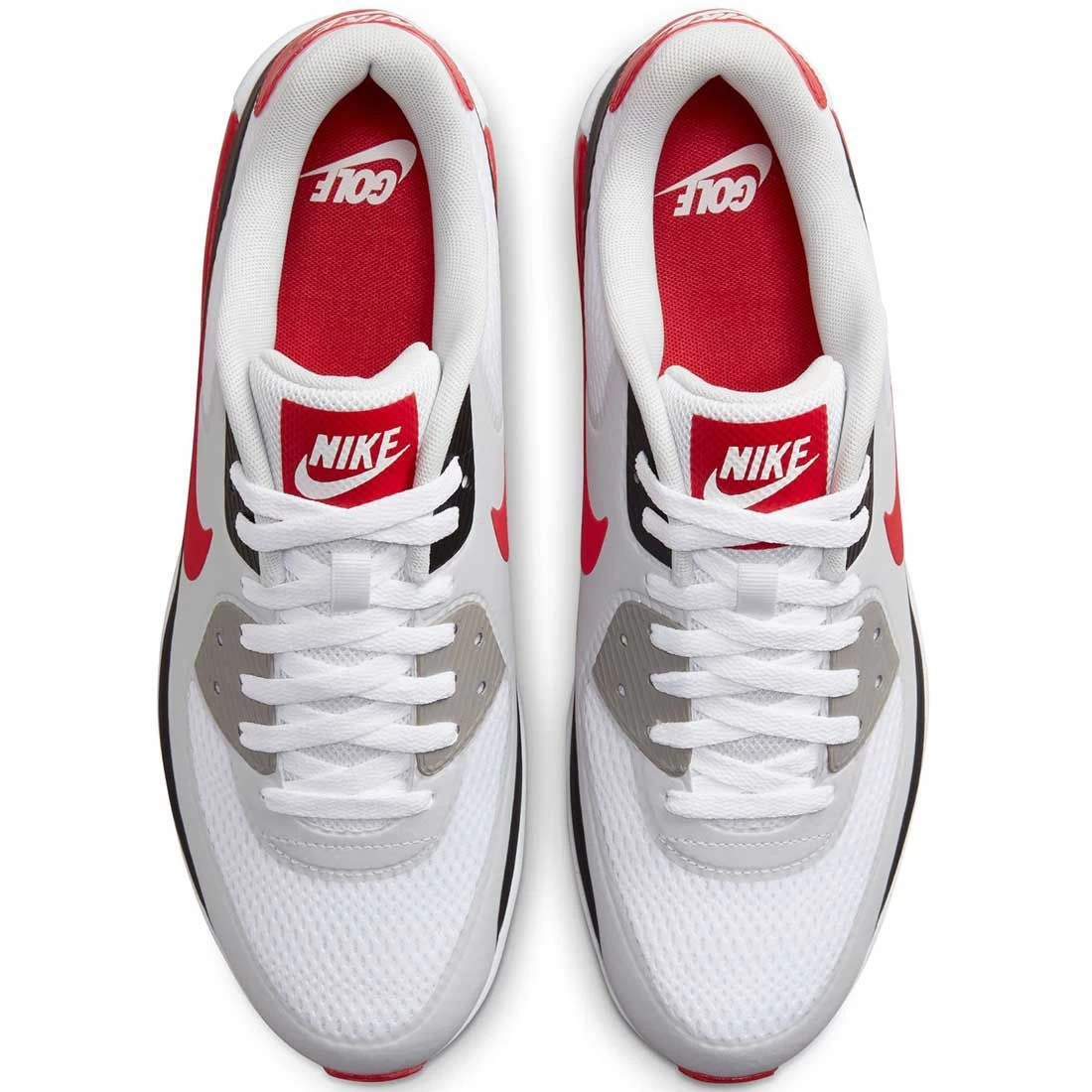 Nike Air Max 90 G Golf Shoes White/University Red 6 Nike Air Max 90 G Golf Shoes White/University Red - Image 4