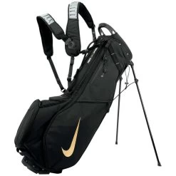 Nike Air Sport 2 Stand Bag -Pro Golf Shop nike air sport 2 stand bag black black metallic gold itempicture