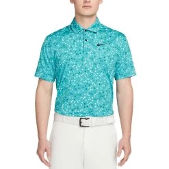 Nike Dri-FIT Tour Floral Polo 10 Nike Dri-FIT Tour Floral Polo -Pro Golf Shop nike dri fit tour floral polo teal nebula itempicture