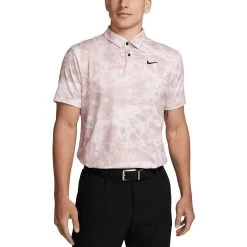 Nike Dri-FIT Tour Solar Floral Polo -Pro Golf Shop nike dri fit tour solar floral polo light soft pink itempicture