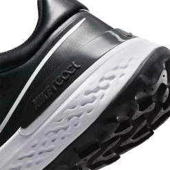 Nike Infinity Pro 2 Golf Shoes Dark Smoke Grey/White/Black/Igloo -Pro Golf Shop nike infinity pro 2 golf shoes dark smoke grey white black igloo heel detail itempicture