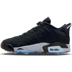 Nike Jordan Retro 6 G Golf Shoes Black/Wolf Grey -Pro Golf Shop nike jordan retro 6 g golf shoes black wolf grey fd0204 001 spine itempicture