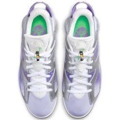 Nike Jordan Retro 6 G Golf Shoes Metallic Silver/Oxygen Purple -Pro Golf Shop nike jordan retro 6 g nrg golf shoes metallic silver oxygen purple top itempicture