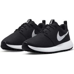 Nike Juniors Roshe 2 G Golf Shoes Black/White -Pro Golf Shop nike juniors roshe 2 g golf shoes black white dz6895 010 pair itempicture