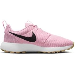 Nike Unisex Roshe G Next Nature Golf Shoes Soft Pink/Black/White -Pro Golf Shop nike roshe g next nature golf shoes soft pink black dv1202 601 spine itempicture