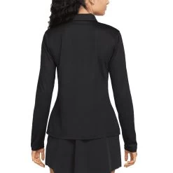 Nike Women's Dri-FIT Victory Long Sleeve Polo 9 Nike Women's Dri-FIT Victory Long Sleeve Polo -Pro Golf Shop nike womens dri fit victory long sleeve polo black back itempicture