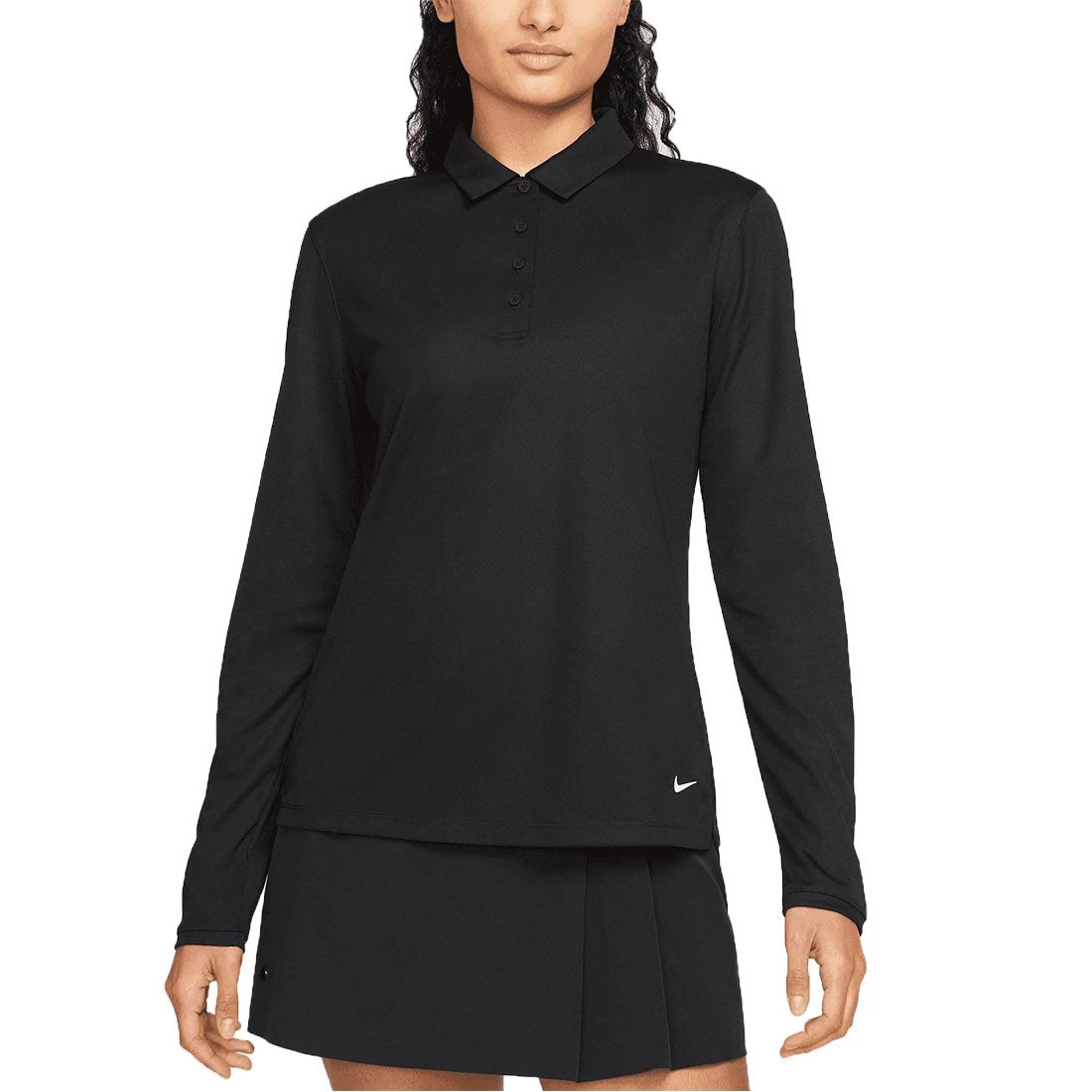 Nike Women's Dri-FIT Victory Long Sleeve Polo 4 Nike Women's Dri-FIT Victory Long Sleeve Polo - Image 2