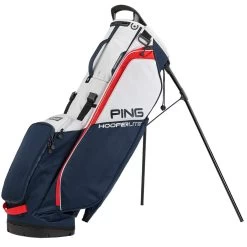 Ping Hoofer Lite Stand Bag -Pro Golf Shop ping 2023 hoofer lite stand bag navy platinum red itempicture