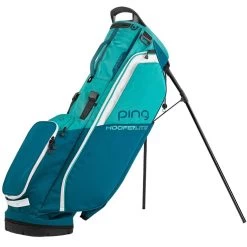 Ping Women's Hoofer Lite Stand Bag -Pro Golf Shop ping 2023 womens hoofer lite stand bag morrocan blue teal white itempicture