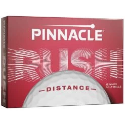 Pinnacle Rush White Personalized Golf Balls