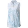 Puma Women's Cloudspun Concrete Sleeveless Polo -Pro Golf Shop puma 2021 womens cloudspun concrete sleeveless polo placid blue itempicture